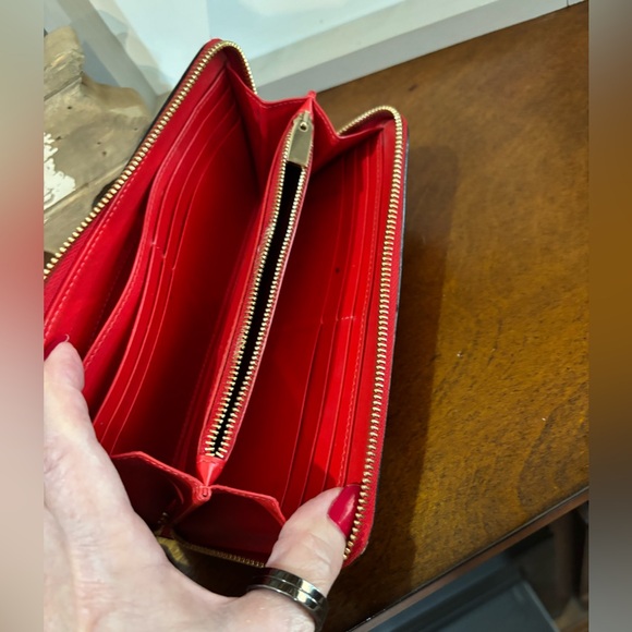 Louboutin Red Studded Wallet - Picture 12 of 17